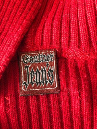 Strick Pullover mit Kapuze « JEAN-PAUL GAULTIER »